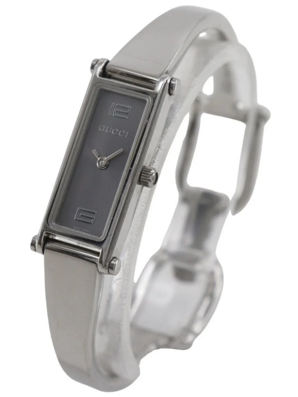 GUCCI Watches 1500L SilverDial Stainless Steel Quartz Analog display Women